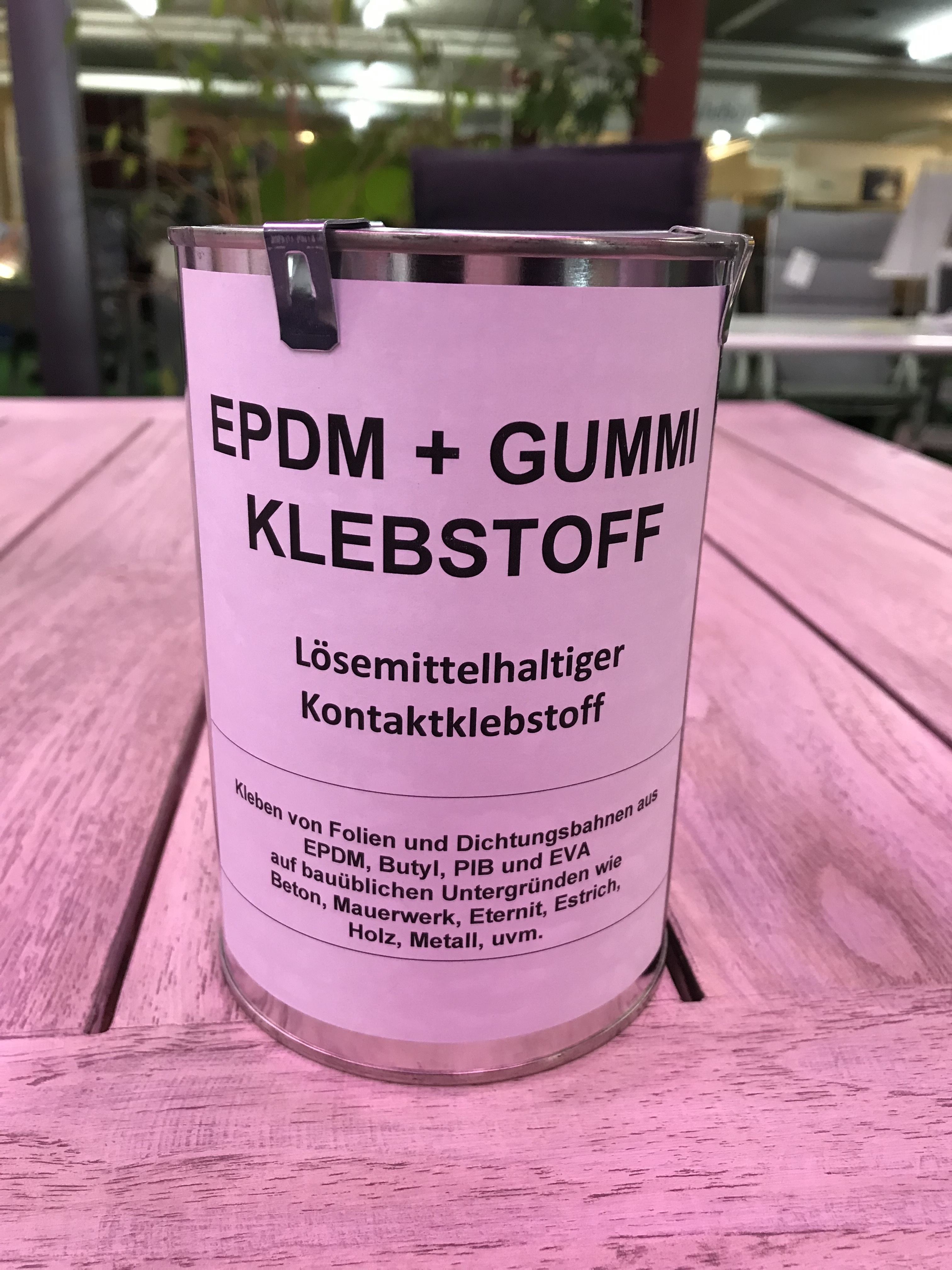 EPDM-Kleber 450 g Lösemittelhaltiger Kontaktklebstoff - GEVO-PLAN Garten- &  Teichfolie