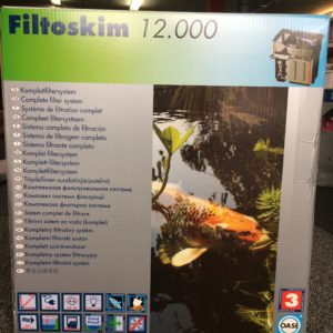 Filteranlage OASE Filtoskim 12.000, Intelligentes 4-Funktionen Filtersystem, Filter, UVC, Filterpumpe und Skimmer ()
