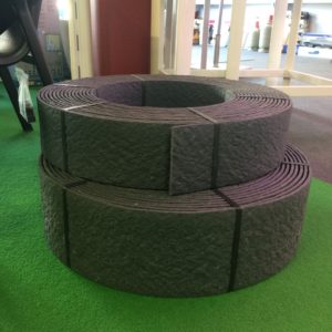 Teichrandsystem, Höhe 14 cm, Länge: 25 m Wandstärke: 7 mm (Teichrand / Uferrand)