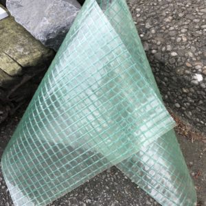 PE-Gitter-Folie ohne Nagelrand; Breite: 2 Meter (PE-Gitter)
